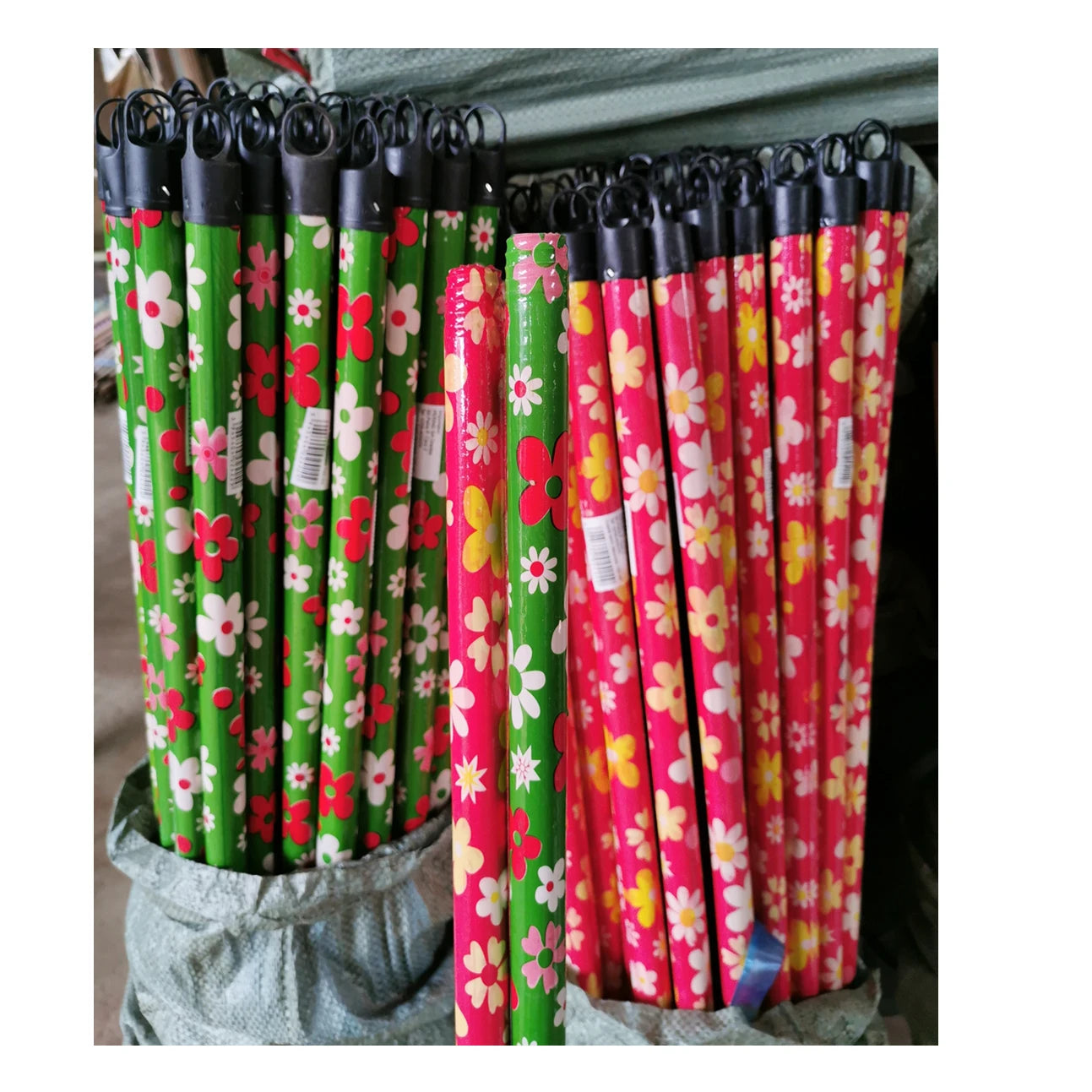 PVC coated broom stick